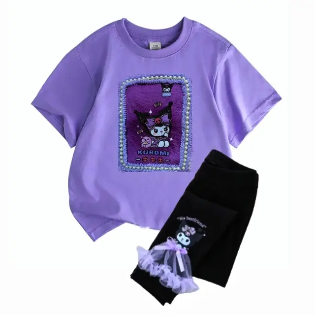 Setelan anak perempuan 1-10tahun/satu stel baju legging kurommii mellody lotsso baju legging anak oneset