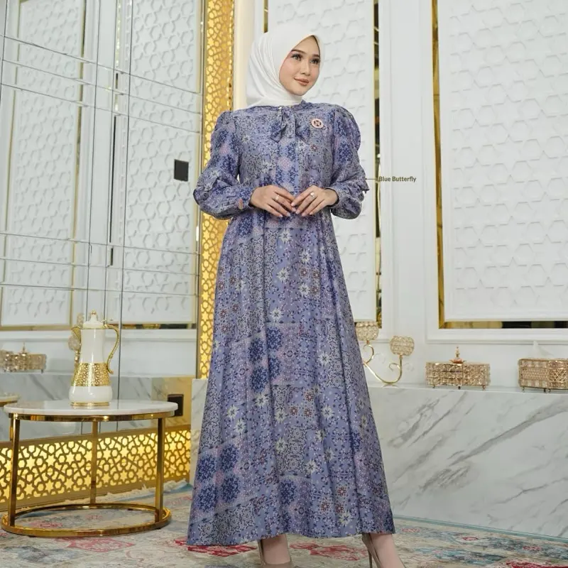 Malenna midi 3XL blue (Ld 120)