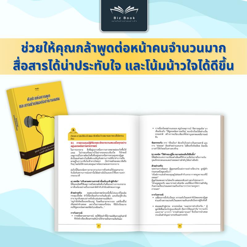ชุดหนังสือ ศิลปะแห่งการพูดและการนำเสนอต่อสาธารณชน + เงินสร้างเงิน + ชวนคุยให้ลื่นไหล ได้ใจคนฟัง - Biz Book