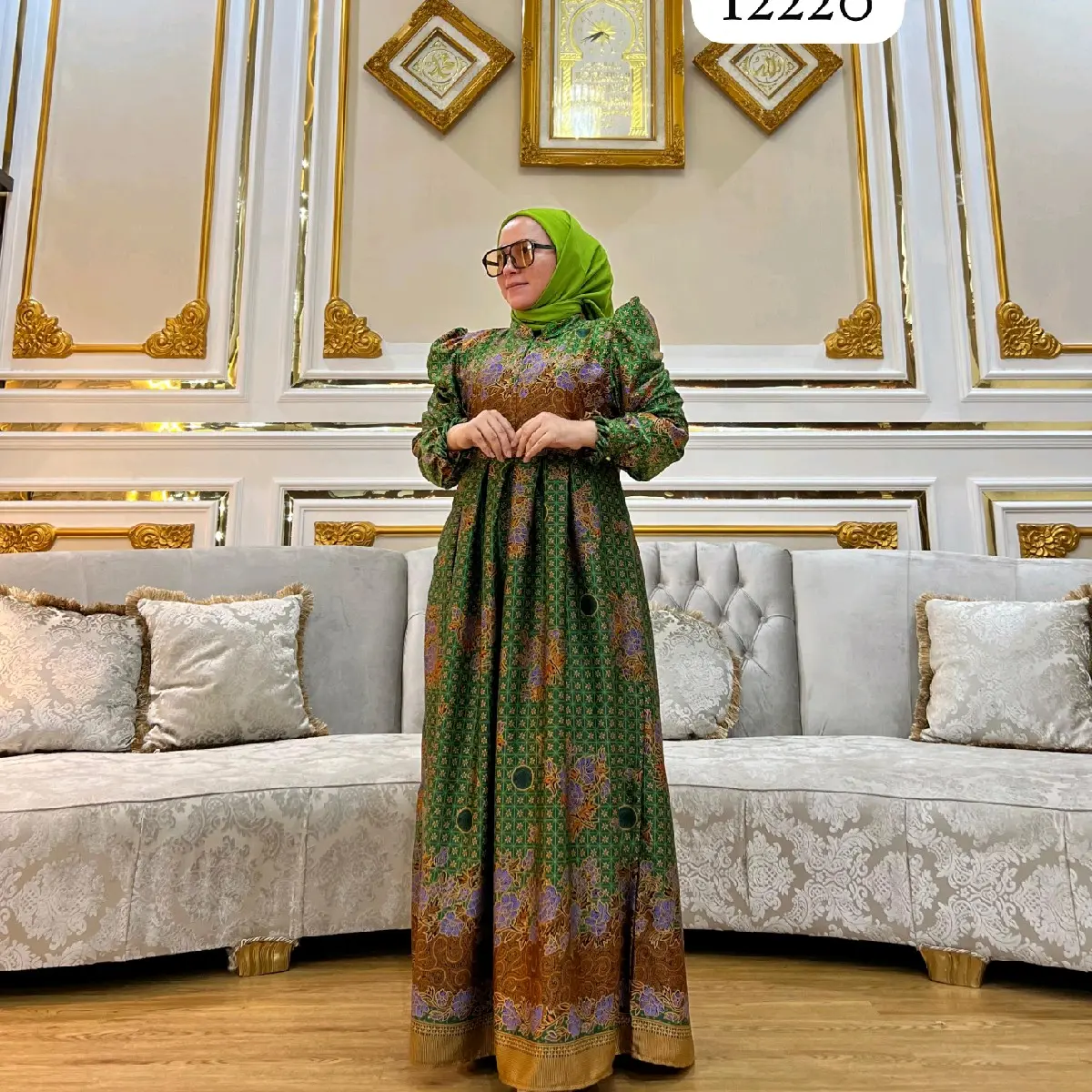 Gamis muslimat ready size m,l,xl