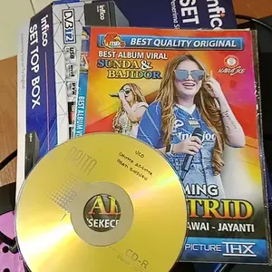 Kaset MP5 Video Musik 60 Lagu Dangdut Koplo Bajidor ADE ASTRID Album Pilihan Terviral