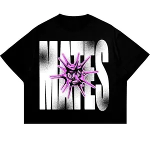 Combed New Fashion Kaos【HOT】Crop Top Boxy Kaos Hitam SOOL Cotton Combed 24s T-Shirt Kaos Motif Pria Oversize S-3XL Tee Pernapawscchwikhs Pahcbrlckglc