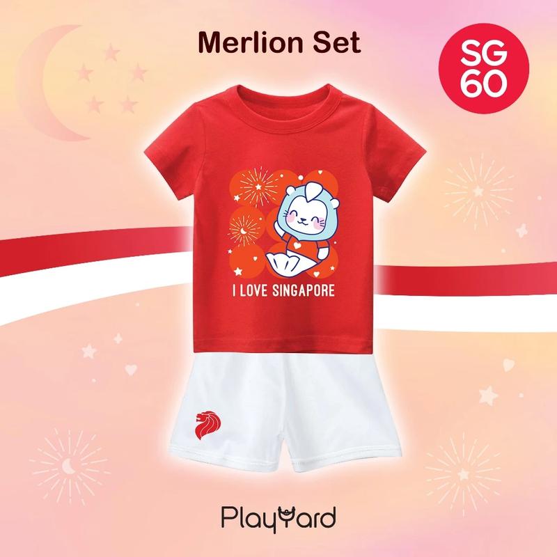 NDP 2025 Clothing Set or Tee - Unisex - Merlion