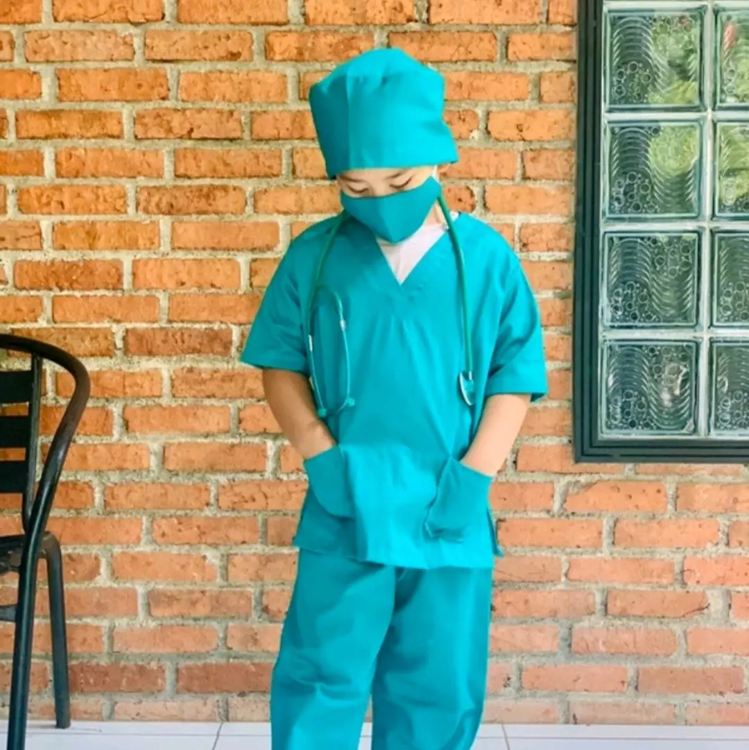 Baju Oka Anak - Baju Dokter Jaga - Costum Profesi Anak - Baju Karnaval Anak