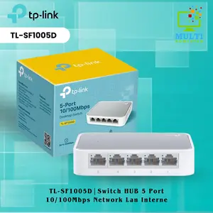 Switch HUB TP LINK 5 Port TL-SF1005D 10/100Mbps Network Lan Internet