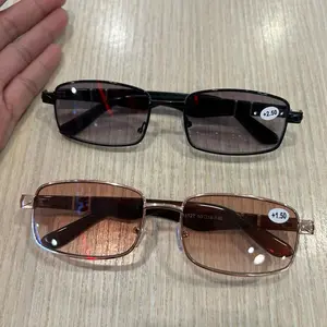 kanaya kacamata baca plus lensa warna +100 sd +300 rabun dekat untuk usia 40 keatas warna coklat dan hitam Coklat