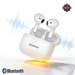 2026 NEW EMBEDRONE PHANTOM M10 Earphone Bluetooth Nirkabel True Wireless, Anti Air Dalam, Baterai Tahan Lama, TWS, Suara Stereo Bass Kuat, Audio Surround 3D, Peredam Suara Cerdas, Gaming Kompetitif,  Musik, Olahraga, Earphone Bluetooth Nirkabel