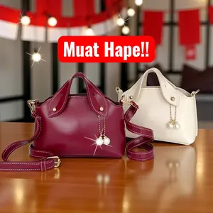 Store Zidan Collection Tas Selempang Wanita Khenzi Tenteng Shoulder Slingbag Kulit Sintetis PX18 LX7 TX11 cm Muat Hape Model baru Elegan