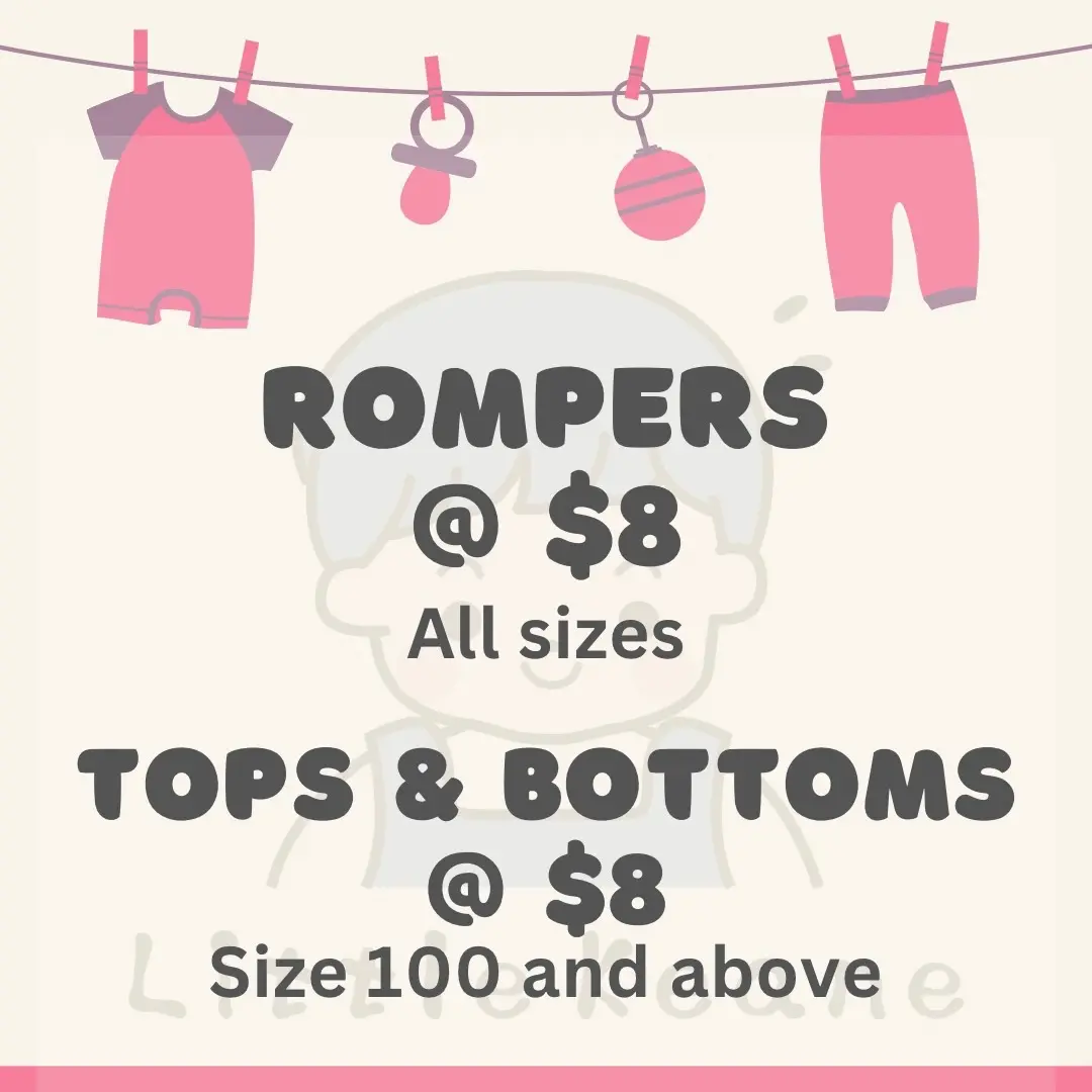 [LIVE] ROMPERS / >100 TSHIRT & BOTTOMS