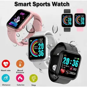 [EXCLUSIVE LIVE CREATOR] Smartwatch Sport Bisa Custom Ganti Wallpaper Dan Menerima Notifikasi Sosmed / Smartwatch Remax Mini Y68 Jam Tangan Pintar Original