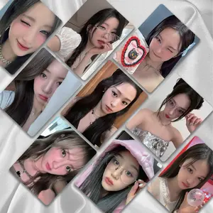 50pcs Photocard Hologram MEMBER 2 sisi HD Tebal  Blekping NewJenas Cortis Kartu Foto kpop