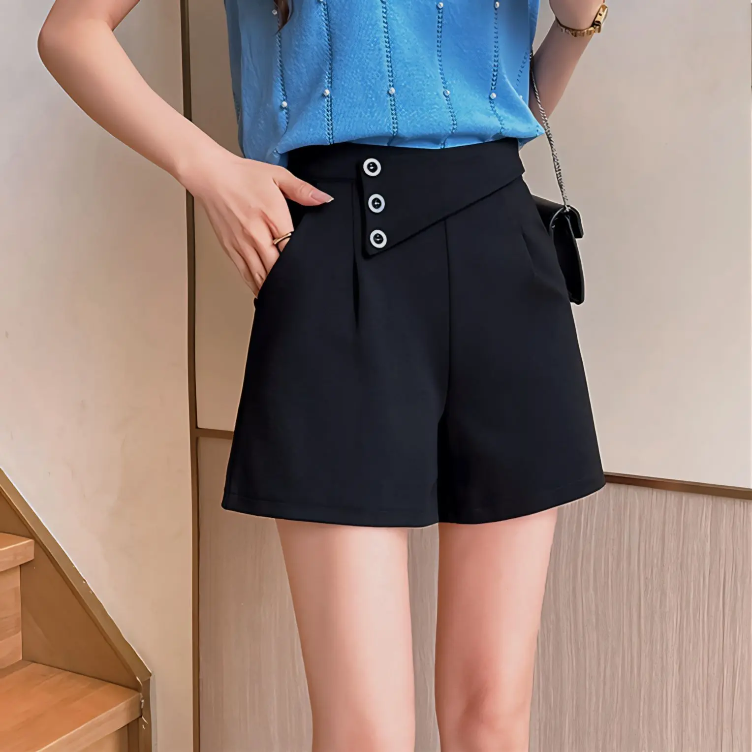 CELANA PENDEK WANITA KOREAN STYLE / CELANA HOTPANTS WANITA