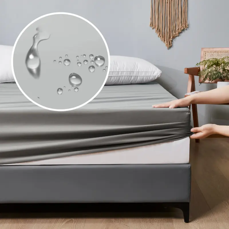Ready Stock Waterproof Mattress Protector Fitted Bedsheet Cover King Queen Single Super Single Size Kids Baby Urine Pad Soft Washable