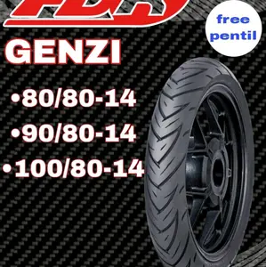 BAN FDR KENZi RING 14 BUAT METIC UKURAN 100/80 14 90/80 14 80/80 14