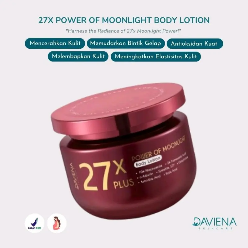 body lotion power of daviena 27x