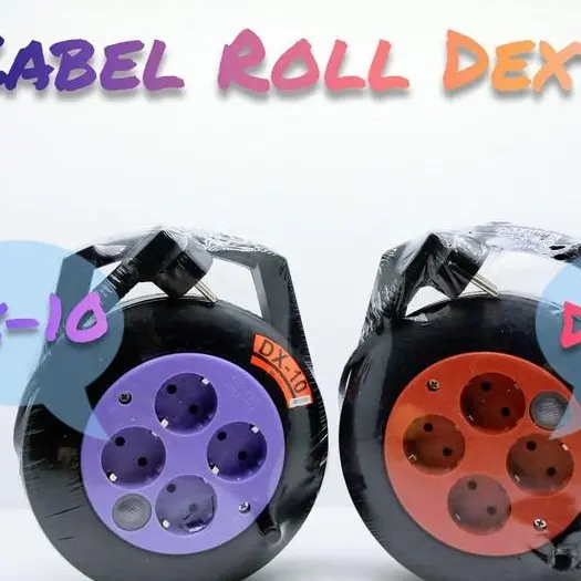 SALE DEXTA KABEL ROLL DX-15 dengan LAMPU INDIKATOR GROSIR PASTI MURAH DX15