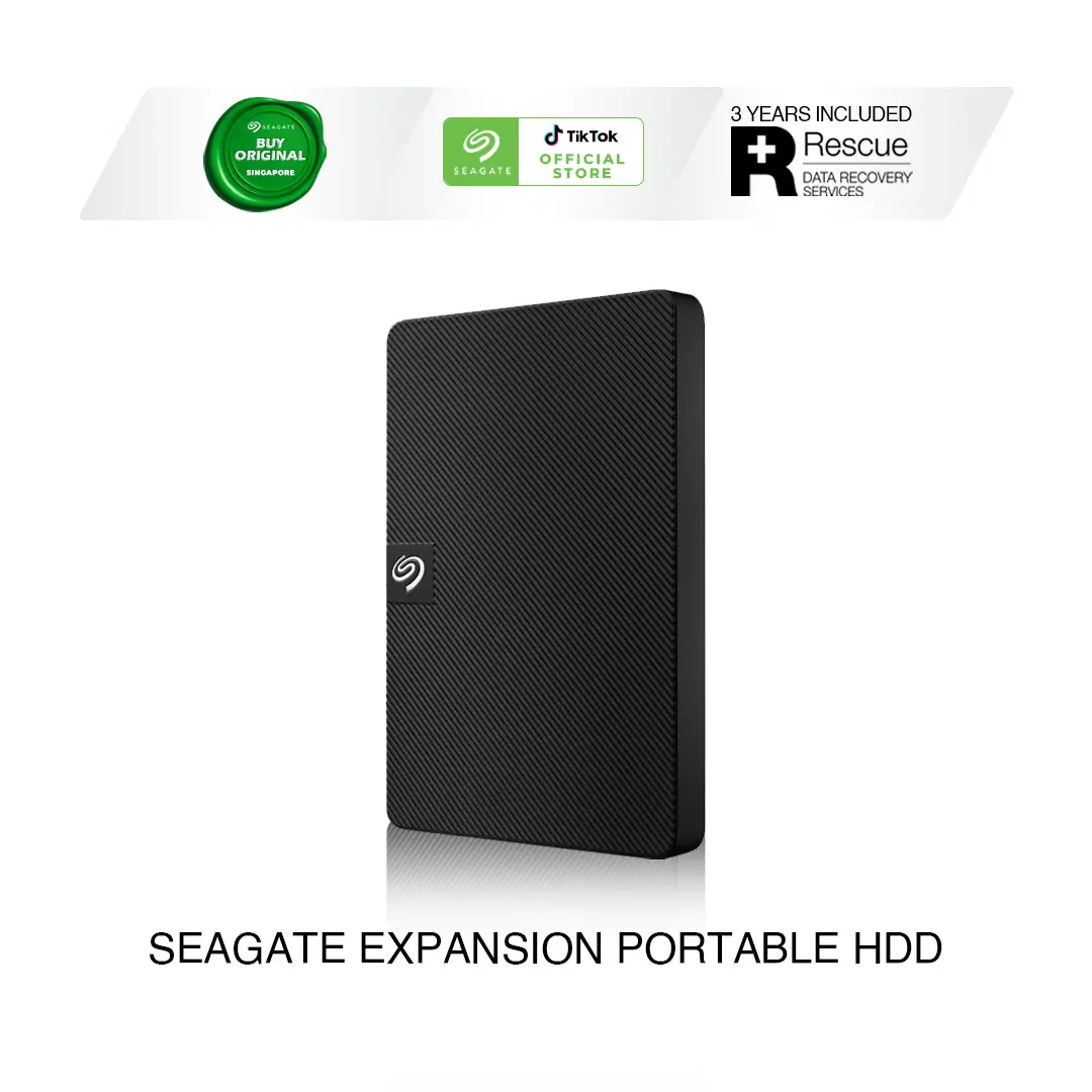 Seagate USB 3.0 External Expansion Portable Drive / External Hard Disk / HDD / Hard Disk (1TB/2TB/4TB/5TB)