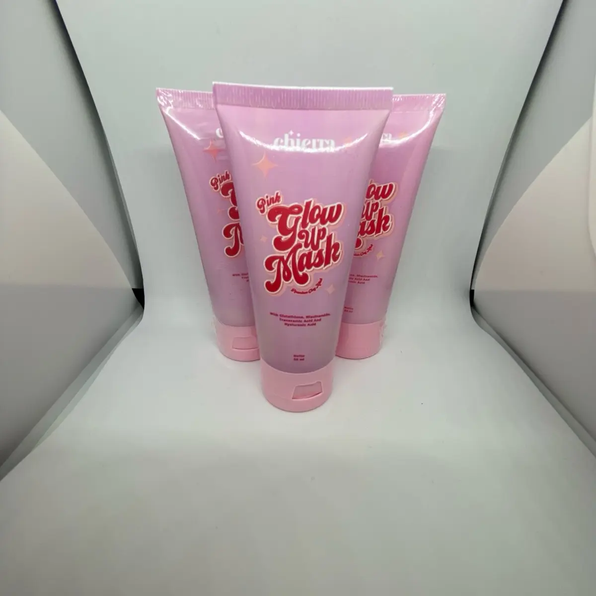 CHIERRA CLAY MASK PINK GLOW UP