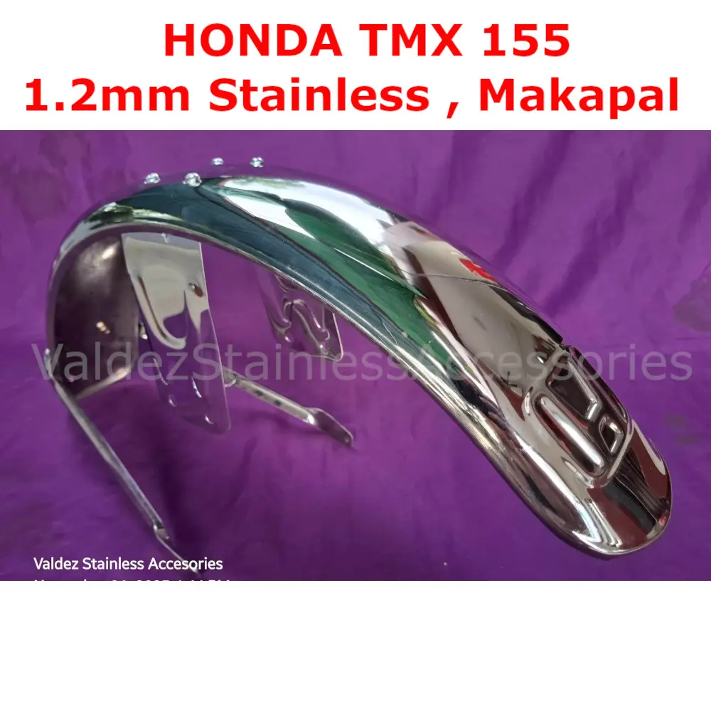 Front Fender , Tapalodo for Honda TMX 155 Stainless - TikTok Shop ...