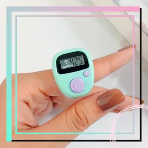 GAZZA [TIDAK ADA LAMPU]  non led Basic Mix 2 Warna Cincin Dzikir Tasbih LED TERBARU