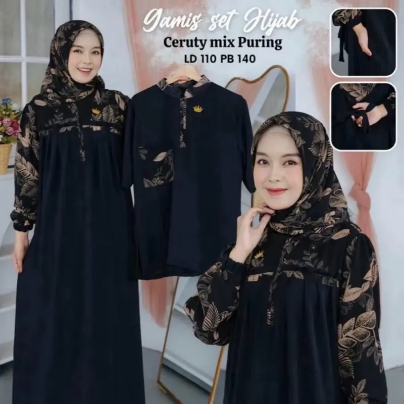 COUPLE - MIKELLA RAFFI FASHION.ID jiKi COUPLE PASANGAN DEWASA BAHAN CERUTY BABYDOLL FREMIUM