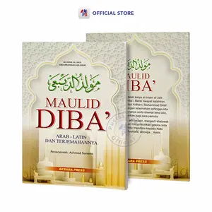 Buku Diba Arab Latin / Maulid DIiba HVS - Arab Latin dan Terjemahannya / NAWASENA