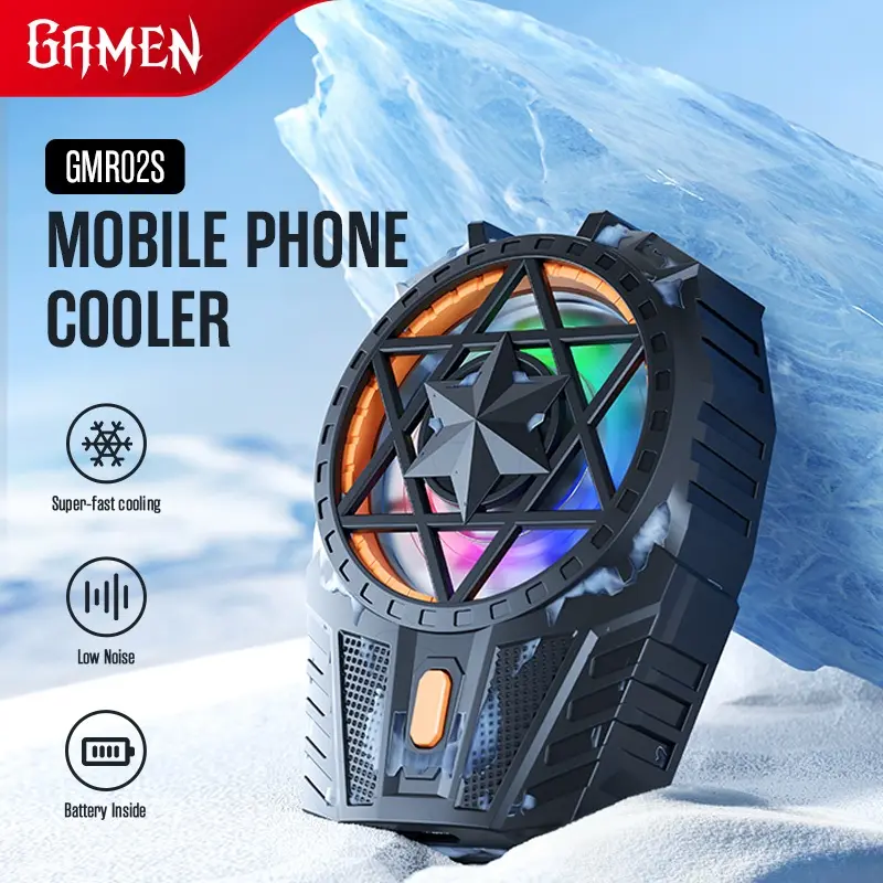 GAMEN Wireless Fan Cooler GMR02S Radiator Pendingin HP Cooling Fan Gaming Original - Garansi 1 Tahun
