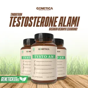Genetica Tysto AM 60 Kapsul Suplemen Herbal Testobooster