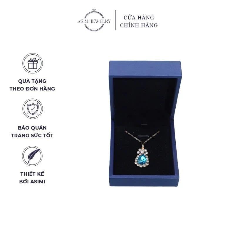 Hộp đựng trang sức Asimi Jewlery có thể đựng trang sức cao cấp dây chuyền, lắc tay