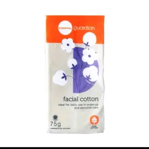 GUARDIAN FACIAL COTTON 75gr || Kapas Pembersih Make up Wajah Ataupun Luka