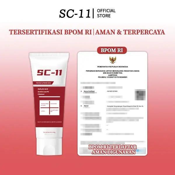 [BPOM] SC-11 Toko Resmi Pembersih Wajah Whitening 100ml Mencerahkan Kulit Sensitif Lembut & Menenangkan Aman untuk Semua Jenis Kulit Facial Membersihkan Pelembab Pencerah Memutihkan Muka