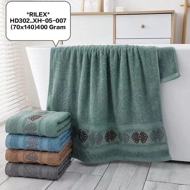 Handuk Mandi Dewasa 70 x 140cm Katun Menyerap Air