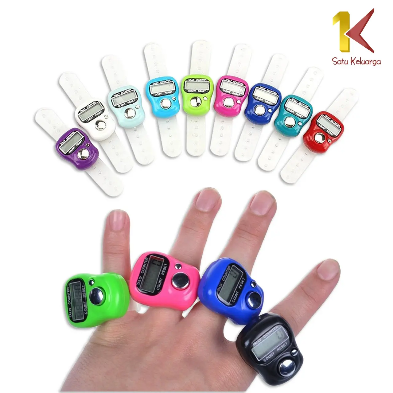 [COD] SK-C205 Tasbih Digital Mini Tally Counter Alat Hitung Tasbeh Digital / Finger Counter Import Murah