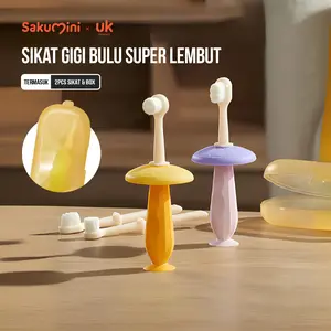 BISA COD Sakumini Sikat Gigi Anak Bayi Lembut Soft Children Baby Training Toothbrush Kids