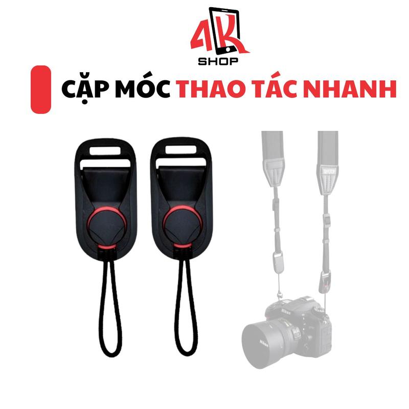 Cặp Móc Thao Tác Nhanh Cho Dây Đeo Máy Ảnh Tiện Lợi Dễ Điều Chỉnh Phù Hợp Cho Người Dùng Chuyên Nghiệp Và Thường Dùng