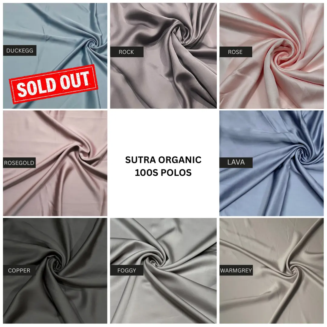Leon 100s Duvet Cover Serat Bambu Bamboo Organic Polos dengan Resleting dan Tali Kain Adem Kualitas Premium