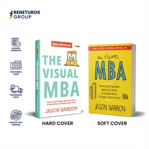 Renebook Buku Bisnis The Visual MBA : Semua yang Dipelajari dalam Dua Tahun di Sekolah Bisnis Diringkas Secara Visual karya Jason Barron