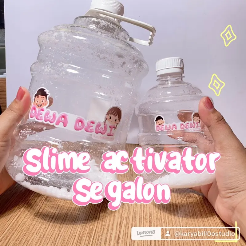Mainan Air Activeter - 250ml/500ml - , Toys activator slime