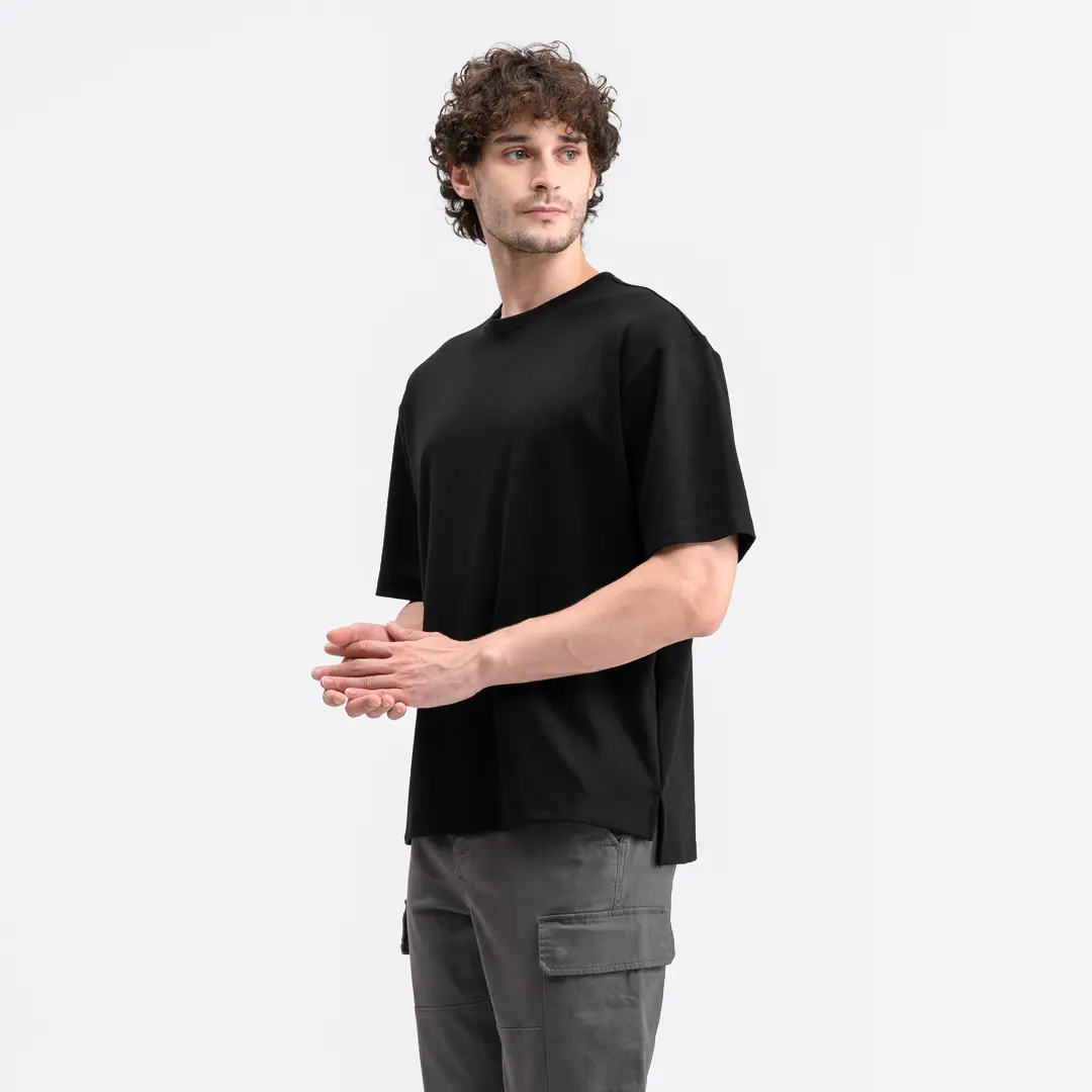 Livehaf - Boxy Ease Tee [Ultra Stretch]
