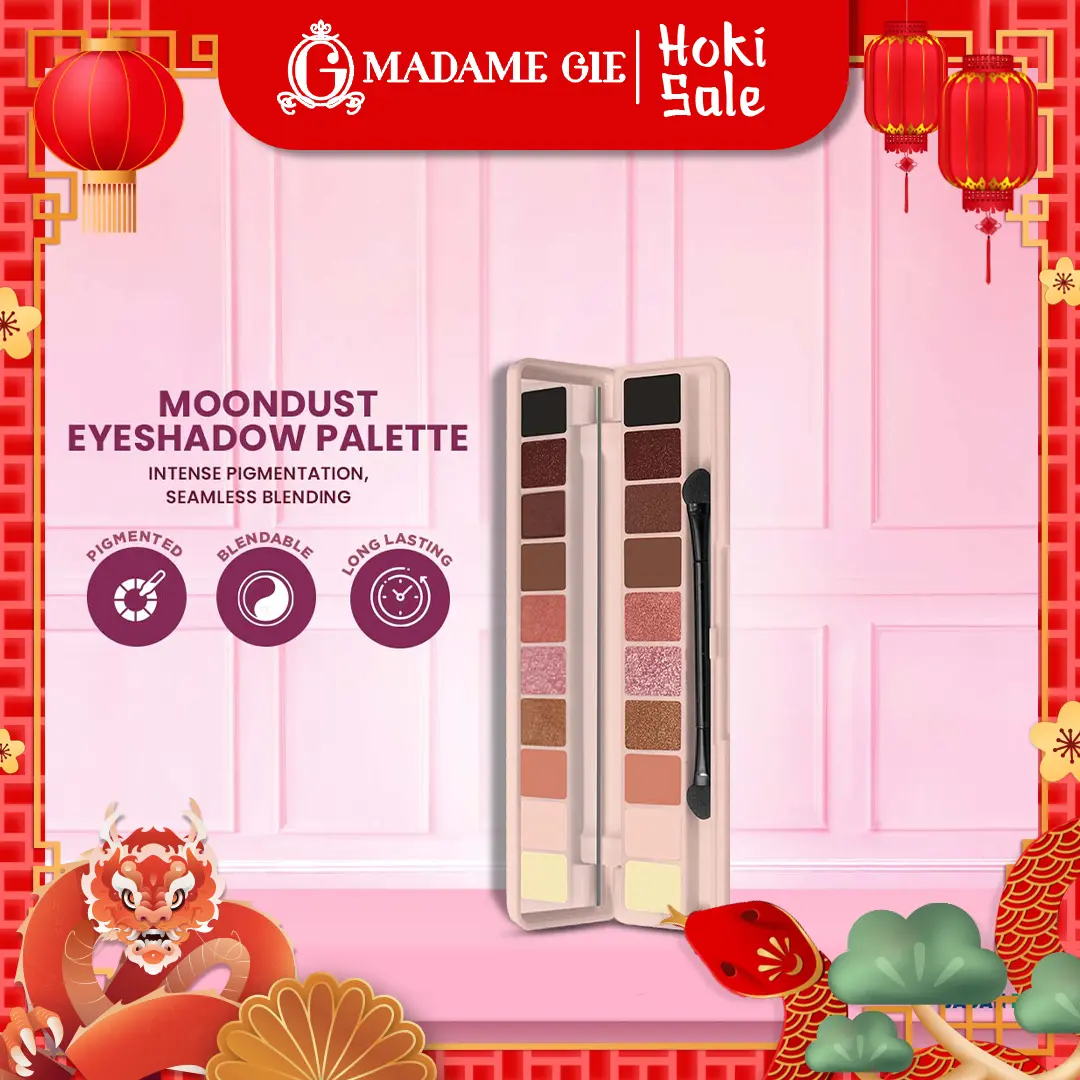 Madame Gie Eyeshadow Moondust Temptation - MakeUp wajah palette