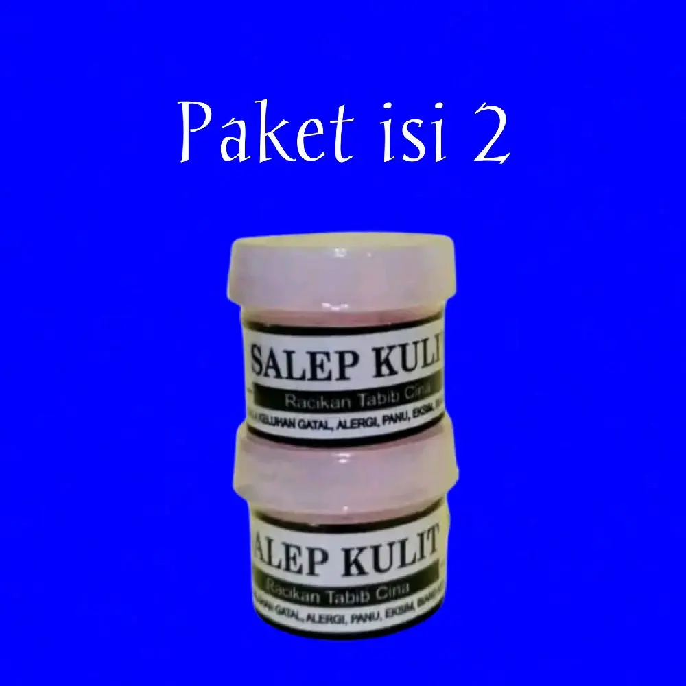 (PAKET ISI 2) salep gatal racikan tabib cina spesialis kulit paling ampuh, Ekhsimbasah, kering, Gatalmenahun, scabies, ISI 10 gram prosiasis kering psoriasis berjerawat Tws