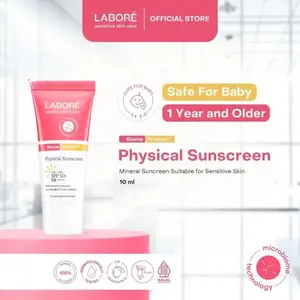 LABORÉ Sensitive Skin Care BiomeProtect Physical Sunscreen SPF 50+ PA++++ 10ml