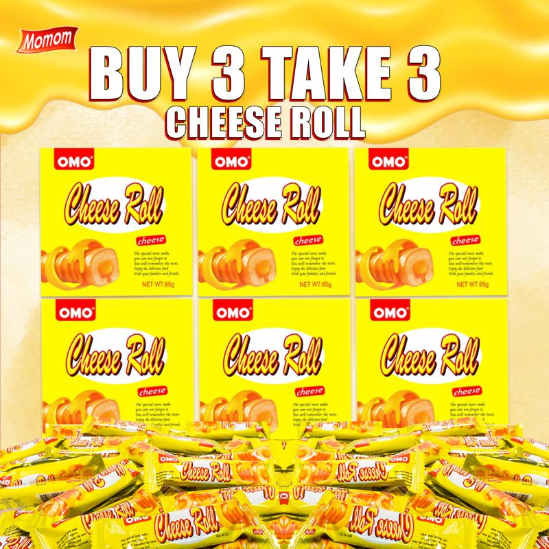 [BUY 3 TAKE 3] Cheese Roll Indulge in the Perfect Balance of Soft, Fluffy Bread and Rich, Creamy Cheese