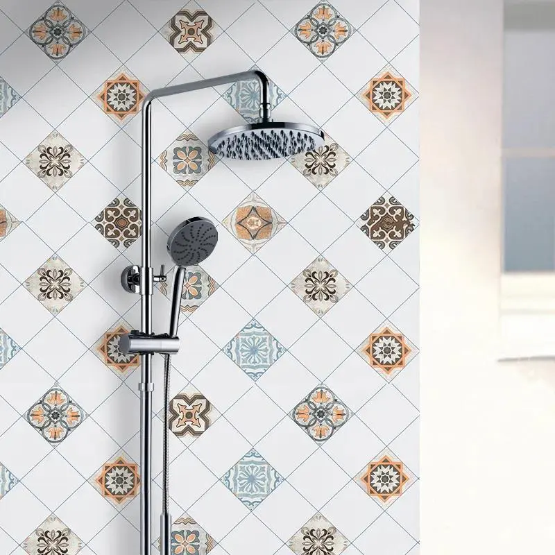 100CM Bathroom Tile Wall Sticker Thickened Moisture-proof Waterproof Self-adhesive Wallpaper