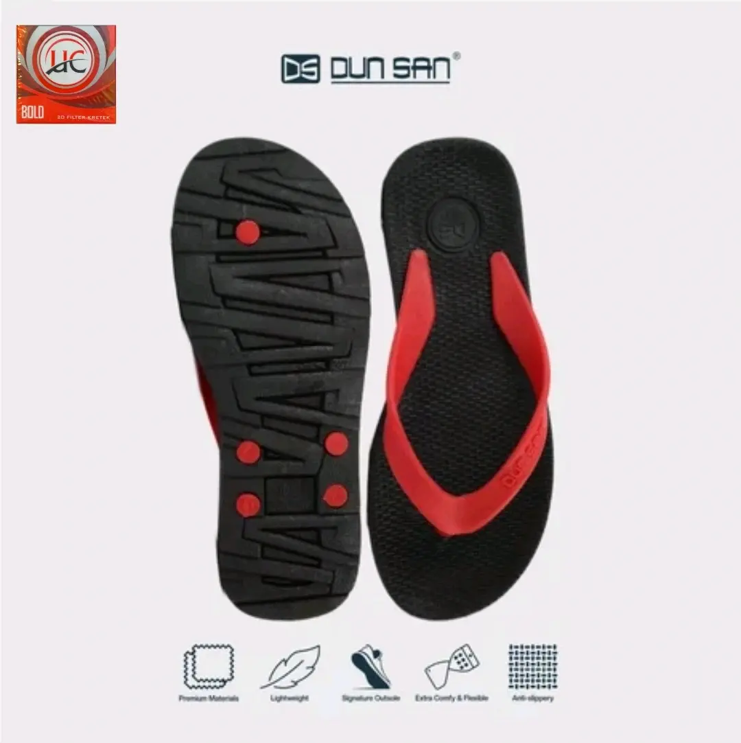 Sandal Jepit Uce Terbaru untuk Pria dengan Karet - Sendal