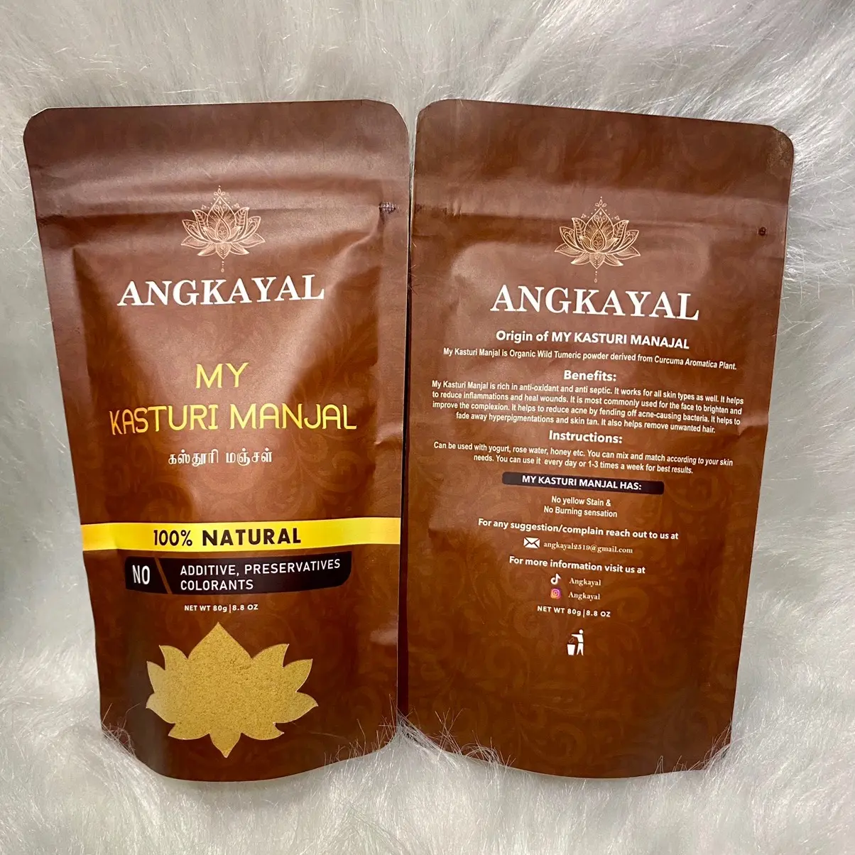 My Kasturi Manjal - Organic Turmeric Powder