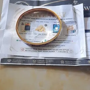 Gelang Bracelets Bangle Permata Berlapis Emas Muda Gratis Dompet Perhiasan Dari Toko