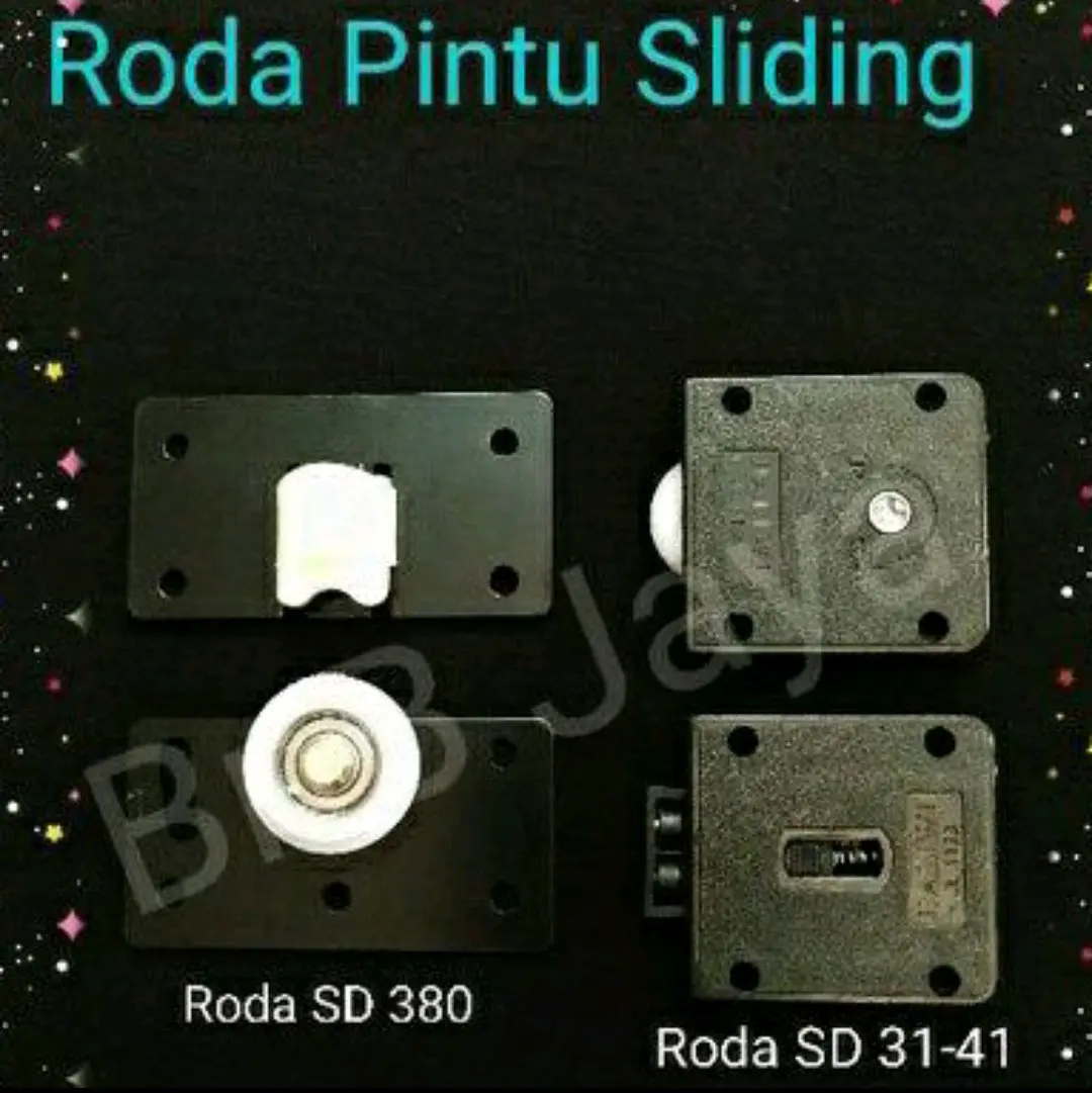 Roda Rel Pintu Sliding SD 380 & SD 31-41 / 3141 bkn Huben - Shop ...