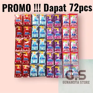 72pcs Soklin Liquid 500an Detergent Cair Murah Paket Hemat Detergen Cair Berkualitas Laundry Deterjen