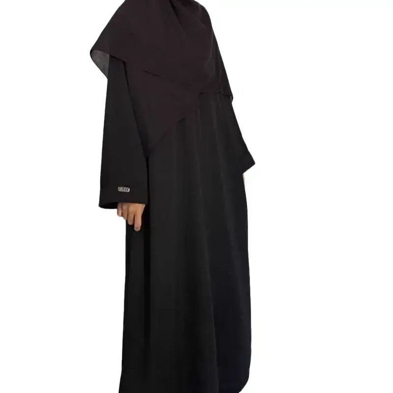 abaya hitam  Remaja arabian abaya wanita viral Gamis Lembut abaya Lebaran Muslim Dress Dewasa Maxi Syari Pesta Kondangan Bordir Mewah